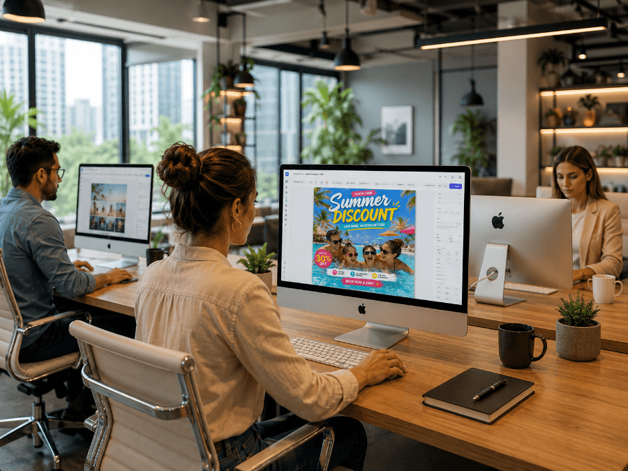 An agency running twelve client brands without twelve different tabs open.